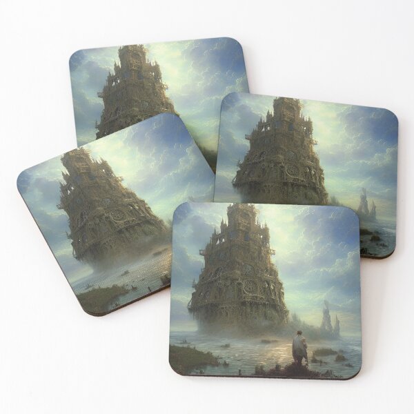 Item preview, The Mystic Temple designed and sold by GrimmsteinAI.