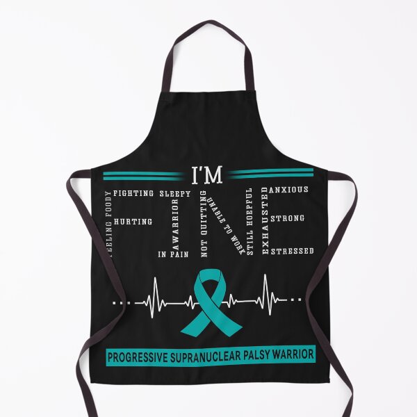 Item preview, I'm Fine Progressive Supranuclear Palsy Warrior Support Progressive Supranuclear Palsy Awareness Gifts designed and sold by rechardtee.