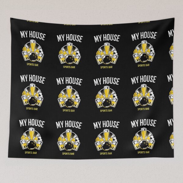 Item preview, MY HOUSE SPORTS BAR designed and sold by MJ96-PRO.