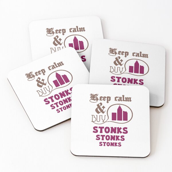 Item preview, Keep calm and buy stonks.,, designed and sold by Chakilogy.