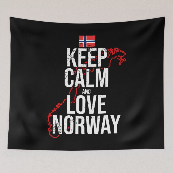 Item preview, Keep calm and love Norway designed and sold by Mila1946.