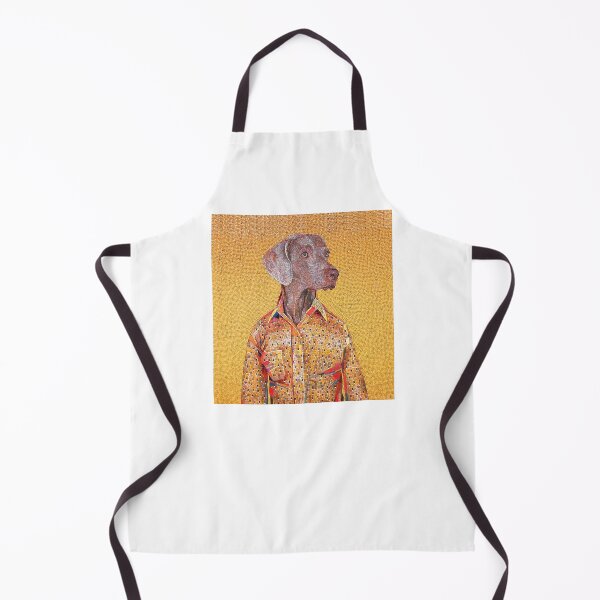 Item preview, Weimaraner Dog Wearing Shirt Ceramic Mosaic Tile Design designed and sold by CoupleCrafters.