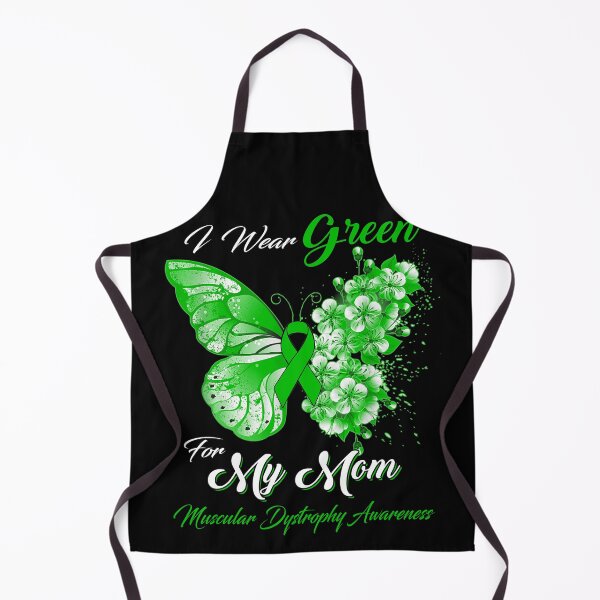 Item preview, I Wear Green For My Mom Muscular Dystrophy Awareness Butterfly Ribbon Gifts designed and sold by Adropine.