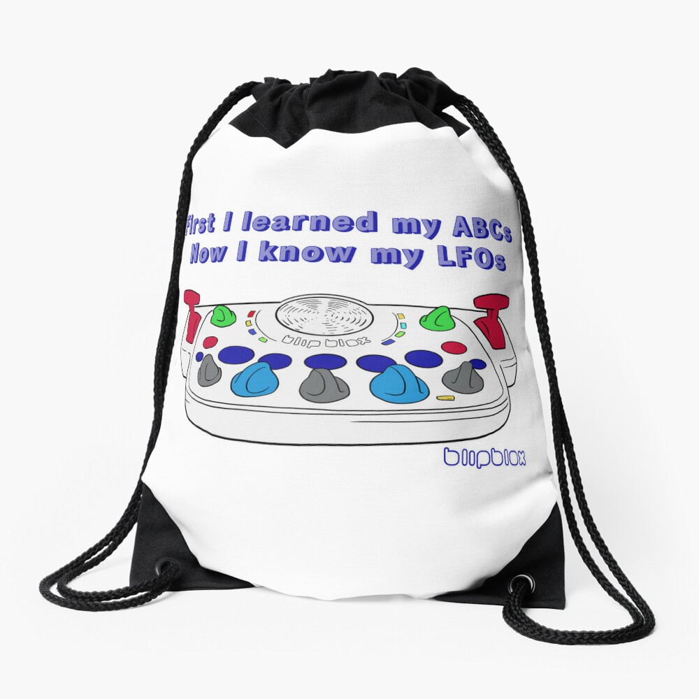 Item preview, Drawstring Bag designed and sold by blipblox.