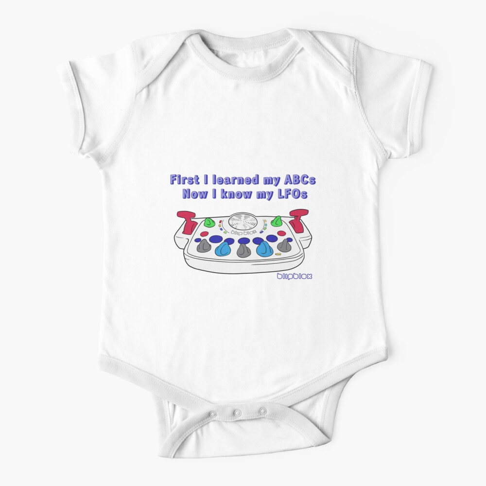 Item preview, Short Sleeve Baby One-Piece designed and sold by blipblox.