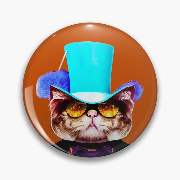Item preview, cat nobleman with cylinder designed and sold by Catator.