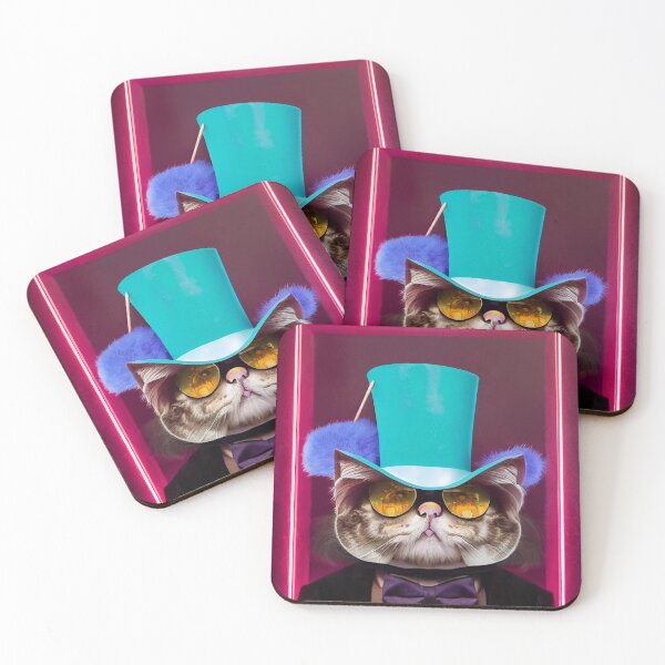 Item preview, cat nobleman with cylinder designed and sold by Catator.