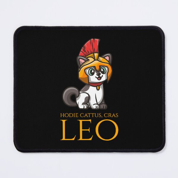 Item preview, Hodie cattus, cras leo - Today a cat, tomorrow a lion. - Ancient Roman History - Classical Latin designed and sold by Styrman.