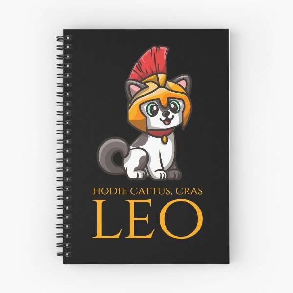 Item preview, Hodie cattus, cras leo - Today a cat, tomorrow a lion. - Ancient Roman History - Classical Latin designed and sold by Styrman.