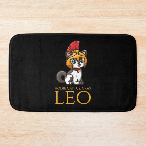 Item preview, Hodie cattus, cras leo - Today a cat, tomorrow a lion. - Ancient Roman History - Classical Latin designed and sold by Styrman.
