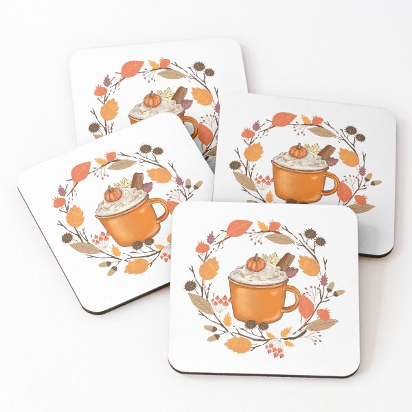 Item preview, Autumn Pumpkin Spice - Drinks Collection designed and sold by CreativNode.