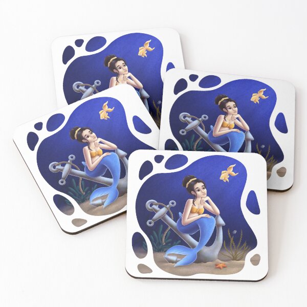 Item preview, Mermaid at anchor designed and sold by tigerda.
