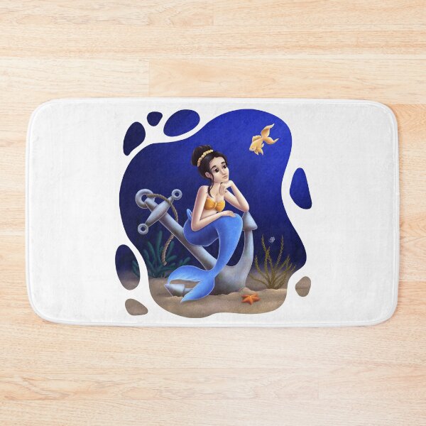 Item preview, Mermaid at anchor designed and sold by tigerda.