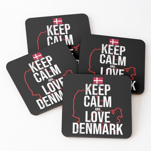 Item preview, Keep calm and love Denmark designed and sold by Mila1946.