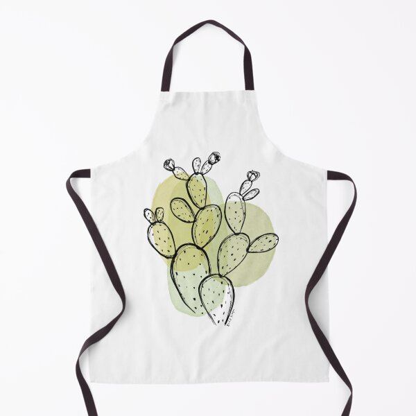 Item preview, Minimalist Prickly Pear Cactus - Simple Botanical Drawing with Green Shapes designed and sold by rachelhirst.