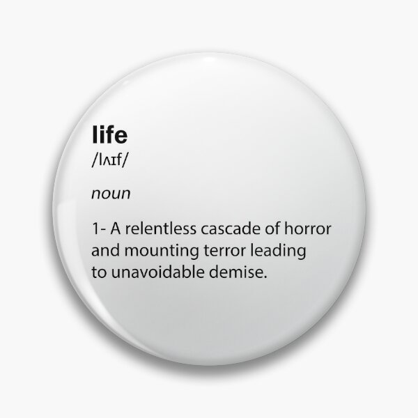 Item preview, Life : Noun designed and sold by SixPixeldesign.