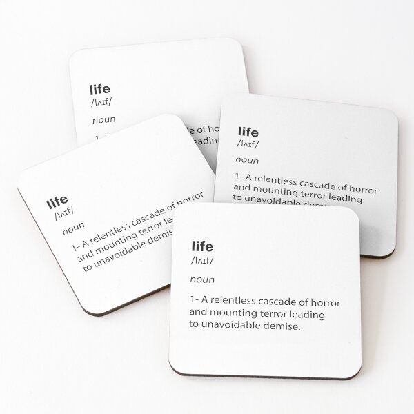 Item preview, Life : Noun designed and sold by SixPixeldesign.