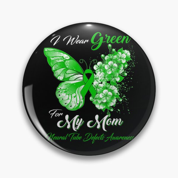Item preview, I Wear Green For My Mom Neural Tube Defects Awareness Butterfly Ribbon Gifts designed and sold by Adropine.