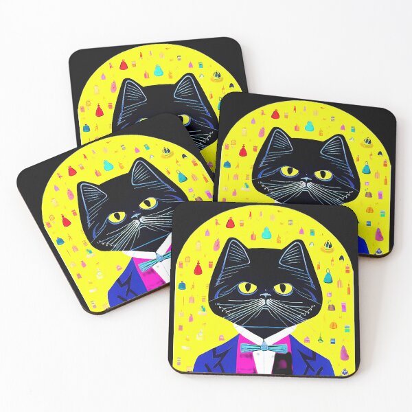 Item preview, Copy of cat with funny cylinder  designed and sold by Catator.