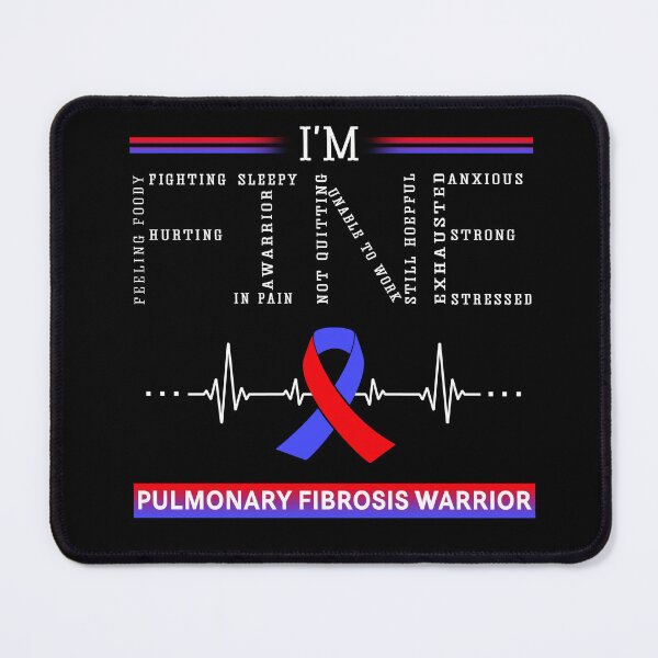 Item preview, I'm Fine Pulmonary Fibrosis Warrior Support Pulmonary Fibrosis Awareness Gifts designed and sold by rechardtee.