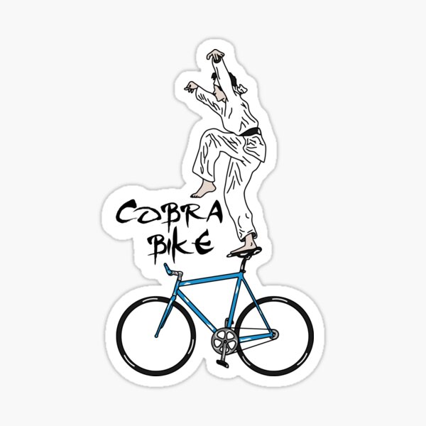 Vista previa del artículo con la obra «Cobra Bike (Versión blanca) (HD)», diseñado y vendido por @p3p3ncil.