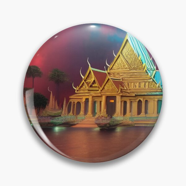 Item preview, Cinematic fantasy landscape in Bangkok  designed and sold by suprachib.
