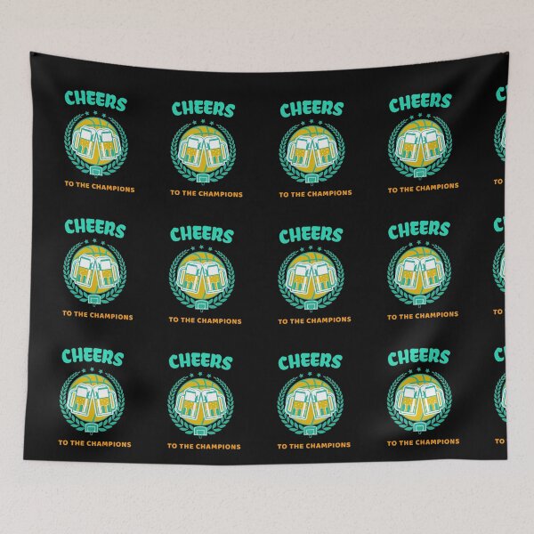 Item preview, CHEERS TO THE CHAMPIONS designed and sold by MJ96-PRO.