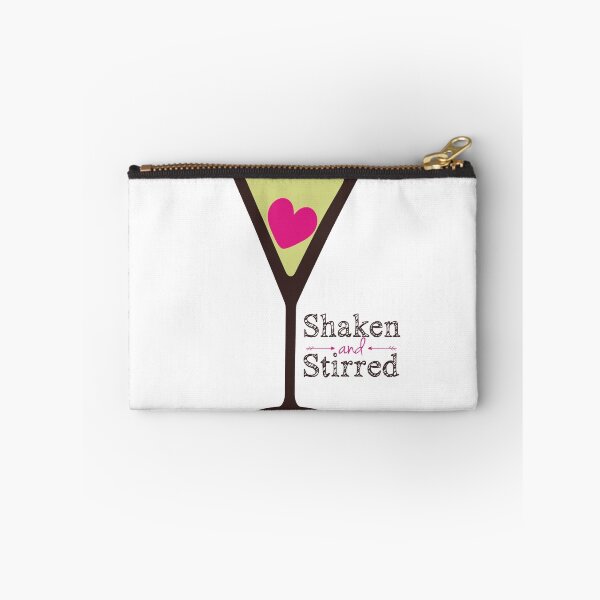 Item preview, Shaken and stirred love martini glass Valentines Day designed and sold by BigMRanch.