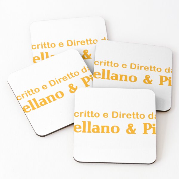 Vista previa del artículo con la obra «Scritto e Diretto da Castellano e Pipolo», diseñado y vendido por Pop Culture   Store.