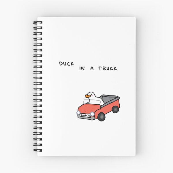 Item preview, duck in a truck designed and sold by TeaBag114.