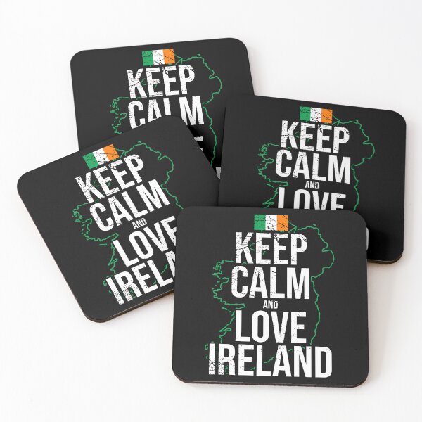 Item preview, Keep calm and love Ireland designed and sold by Mila1946.