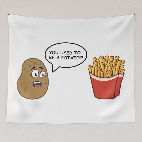Item preview, Potato and Fries designed and sold by Blvckstar.