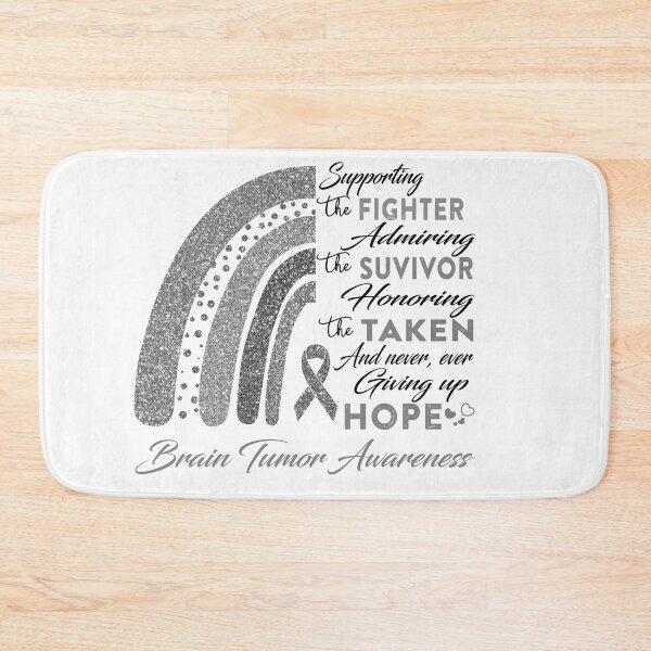 Item preview, Brain Tumor Warrior Supporting Fighter  Awareness designed and sold by Gillosina.