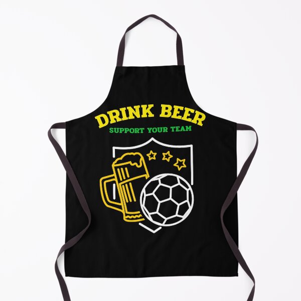 Item preview, DRINK BEER AND SUPPORT YOUR TEAM - SOCCER designed and sold by MJ96-PRO.
