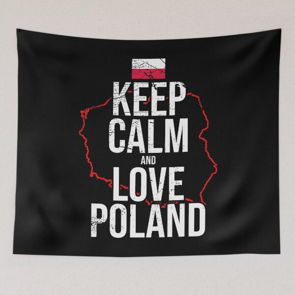 Item preview, Keep calm and love Poland designed and sold by Mila1946.