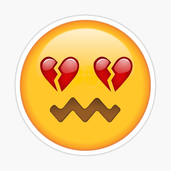 Heartbroken Emoji Gifts Merchandise Redbubble