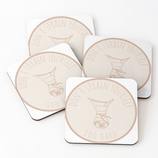 Item preview, Don't Strain Yourself designed and sold by luckycafeart.