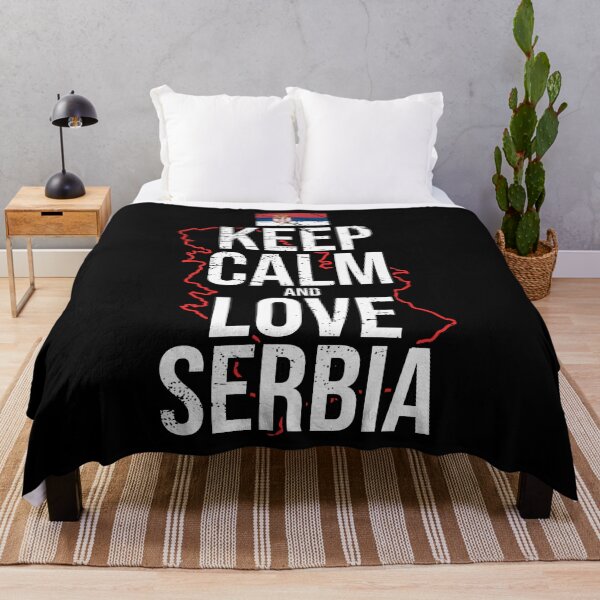 Item preview, Keep calm and love Serbia designed and sold by Mila1946.