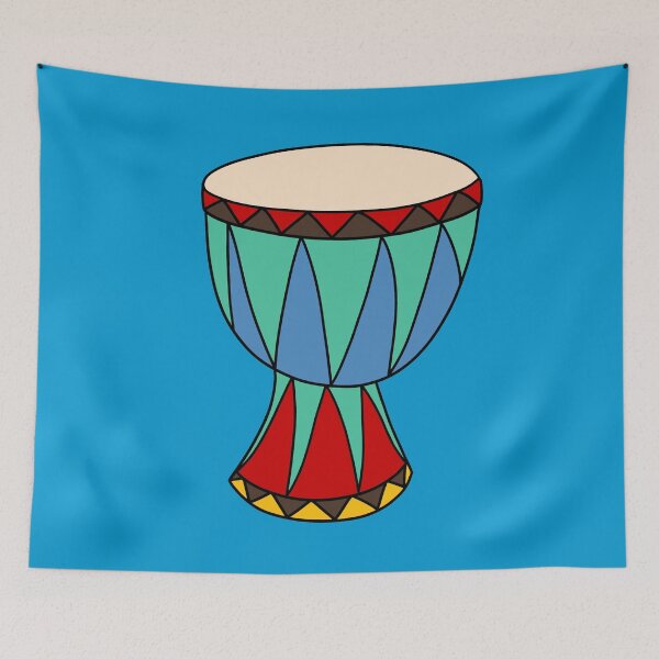 Item preview, Colorful Djembe designed and sold by SaradaBoru.