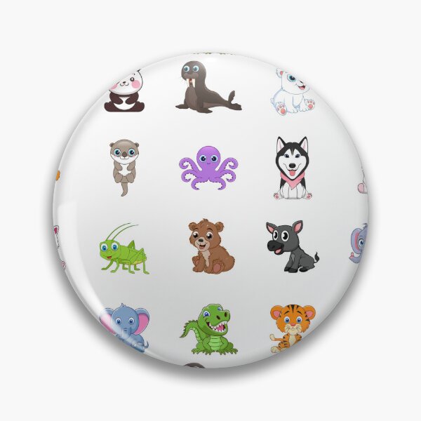 Item preview, Multiple Cute Animals Sticker pack designed and sold by RafaelLima7.