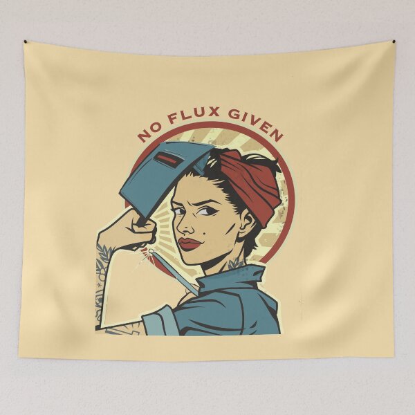Item preview, No flux given Funny vintage welder design  designed and sold by TipTopTapo.