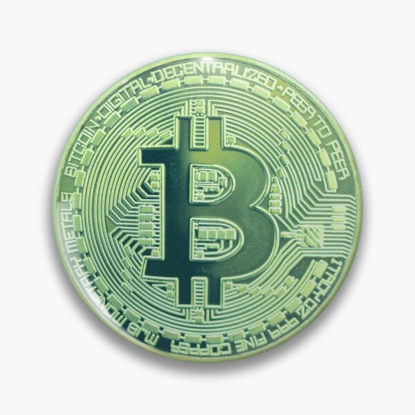 Item preview, Mint Green Bitcoin  designed and sold by Anonymousbtb.