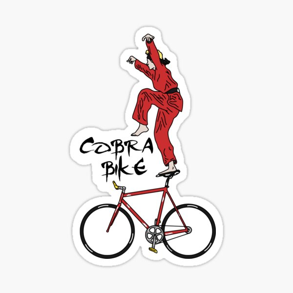 Vista previa del artículo con la obra «Cobra Bike (Versión roja) (HD)», diseñado y vendido por @p3p3ncil.