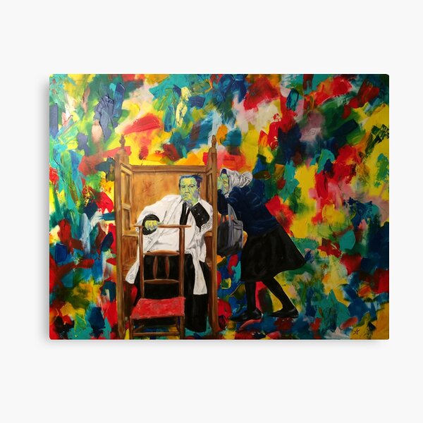 The Sacrament of Penance and Reconciliation. Canvas Print
