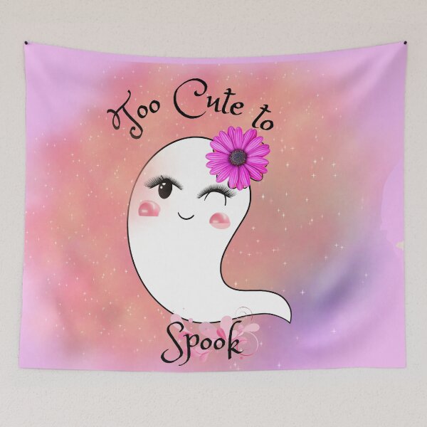Item preview,  Too Cute to Spook Halloween Cute Ghost  designed and sold by LanaDevon.