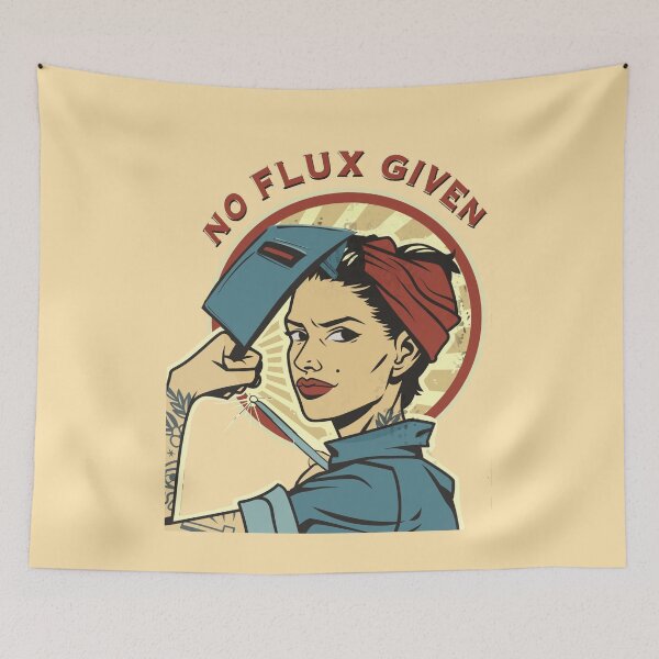 Item preview, No flux given Funny vintage welder design  designed and sold by TipTopTapo.