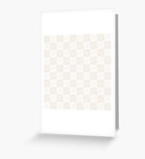 Wedding Thistle Brocade in Candlelight and Cream Greeting Card