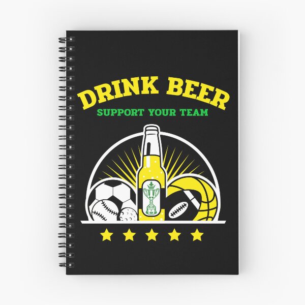 Item preview, DRINK BEER AND SUPPORT YOUR TEAM  designed and sold by MJ96-PRO.