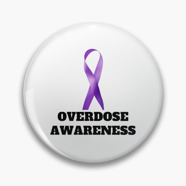Item preview, Drug Overdose Awareness Ribbon designed and sold by madraso.