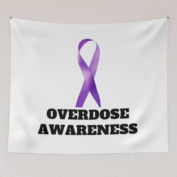 Item preview, Drug Overdose Awareness Ribbon designed and sold by madraso.